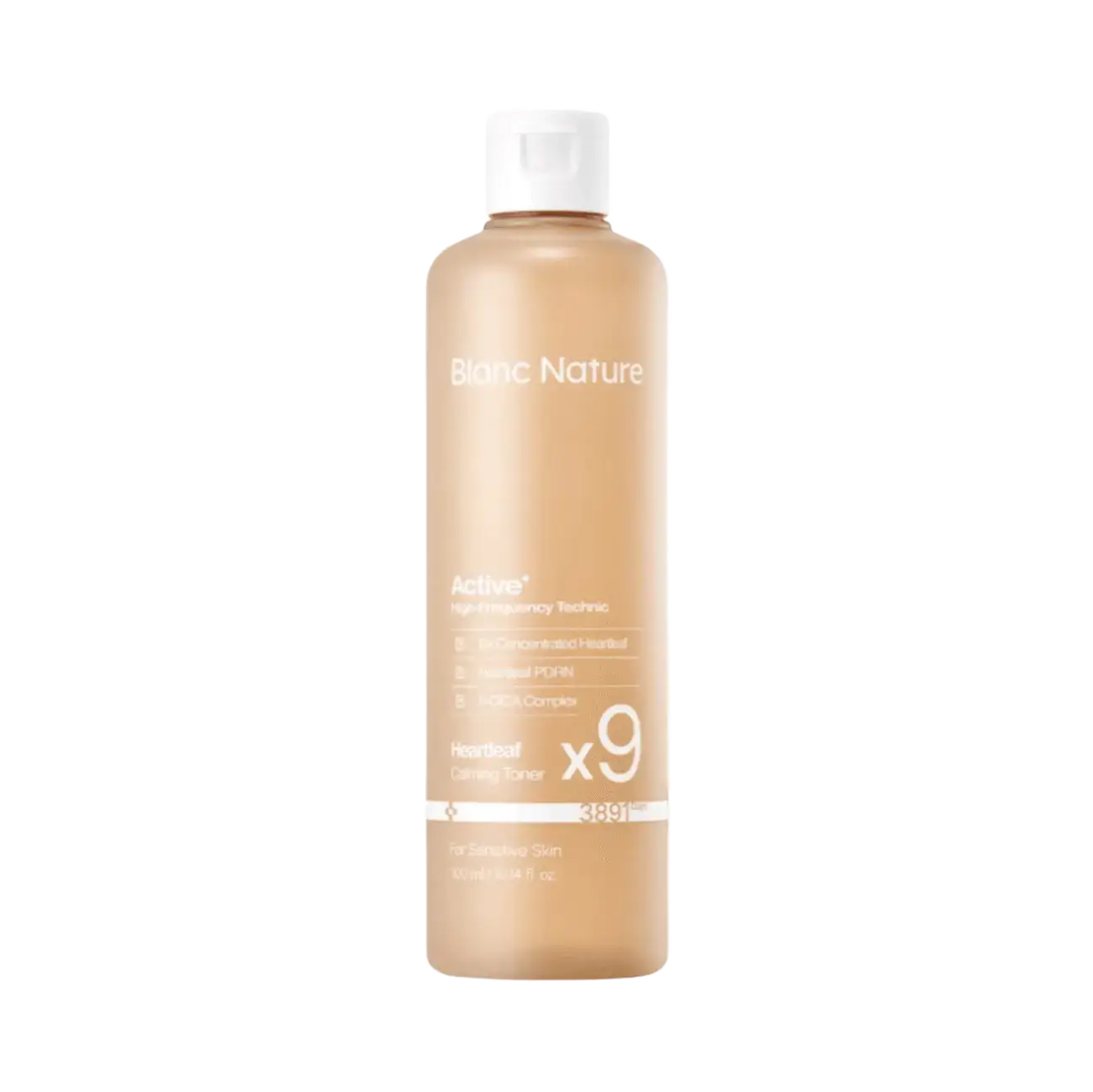 Blanc Nature Active High-Frequency Technic Heartleaf Calming Toner X9