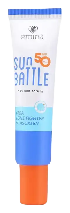 Emina Sun Battle SPF 50 PA Cica Acne Fighter Sunscreen