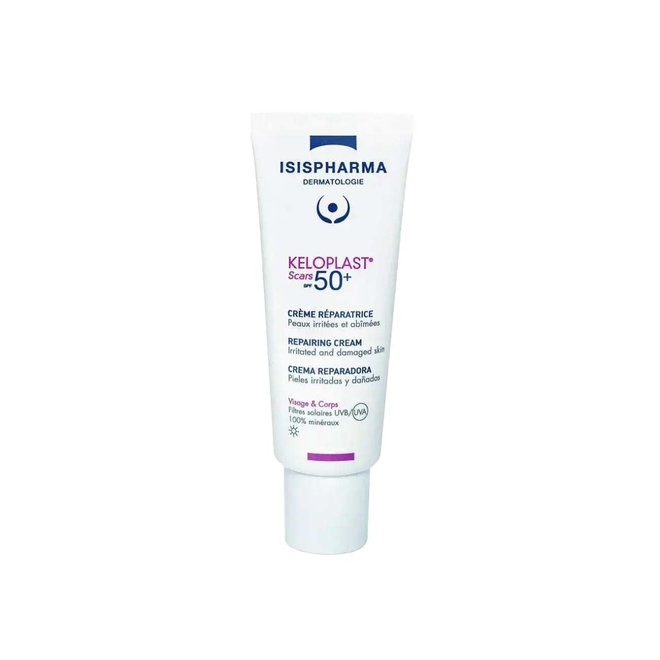 Isispharma Keloplast Scars SPF 50+ Repairing Cream