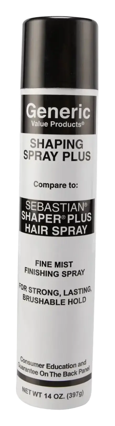 Generic Value Products Shaping Spray Plus Hair Spray Compare To Sebastian Shaper Plus Hair Spray