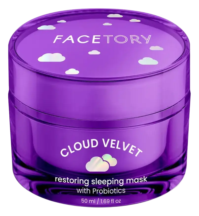Facetory Cloud Velvet Restoring Sleeping Mask with Probiotics
