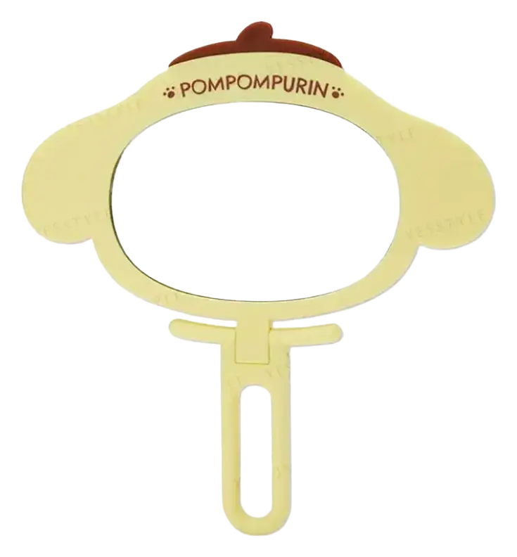 Sanrio Face-Shaped Hand Mirror Pompompurin