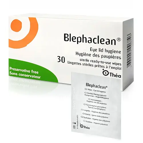 Théa Blephaclean Eye Lid Hygiene Sterile Ready-To-Use Wipes Canada