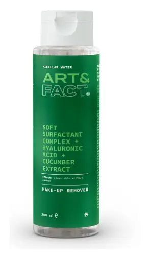 Art & Fact Soft Surfactant Complex + Hyaluronic Acid + Cucumber Extract Make-Up Remover