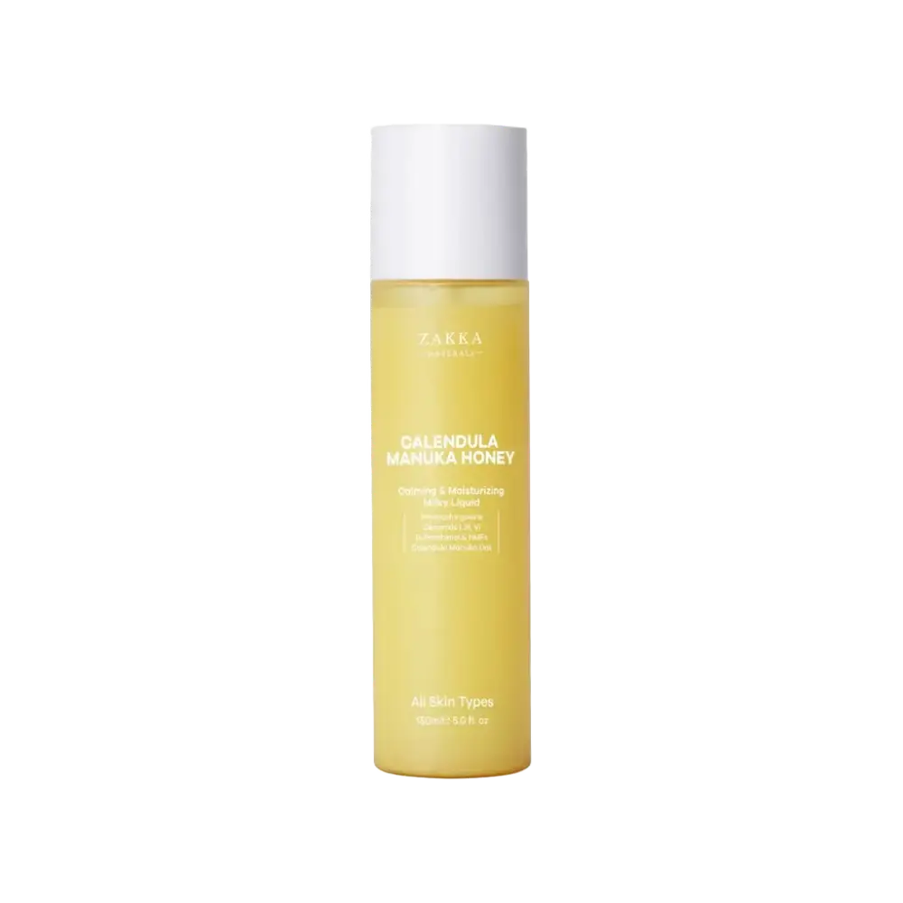 Zakka Naturals Calendula Manuka Honey Calming & Moisturizing Milky Liquid
