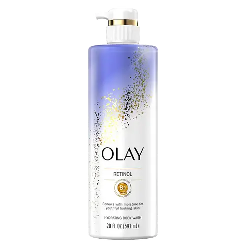Olay Cleansing & Renewing Nighttime Body Wash with Retinol and Vitamin B3 Complex