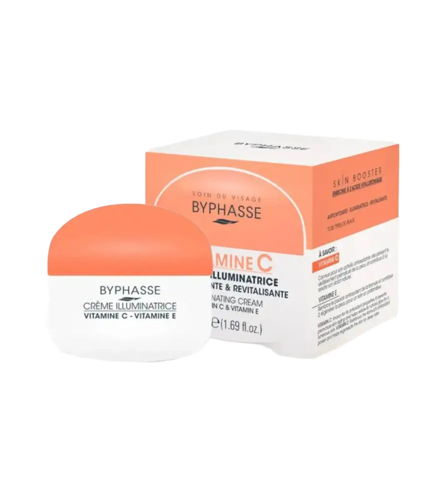 Byphasse Crème Illuminatrice Vitamine C - Vitamine E