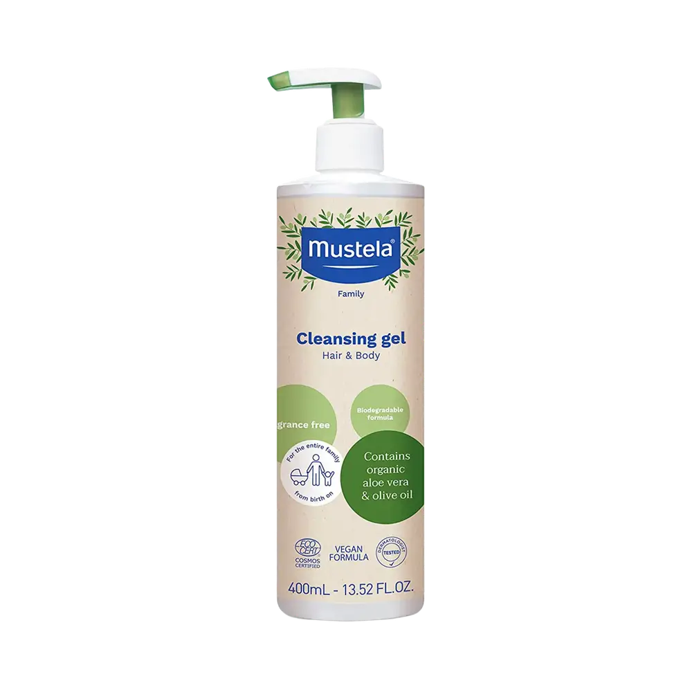 Mustela Organic Cleansing Gel With Olive Oil & Aloe
