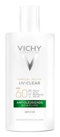Vichy Capital Soleil UV-Clear SPF 60 Antioleosidade Clear