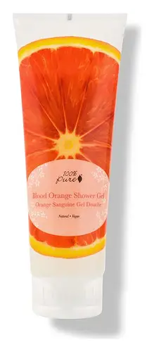 100% Pure Shower Gel Blood Orange