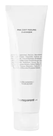 Transparent Lab PHA Soft Peeling Cleanser