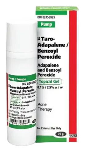 Taro Adapalene And Benzoyl Peroxide Topical Gel Canada