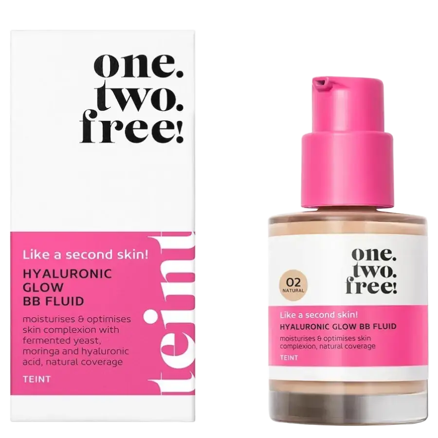 One. Two. Free! Hyaluronic Glow BB Fluid 02 Natural