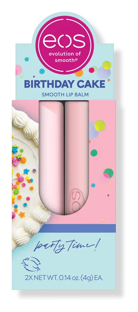 EOS Lip Balm Stick Birthday Cake