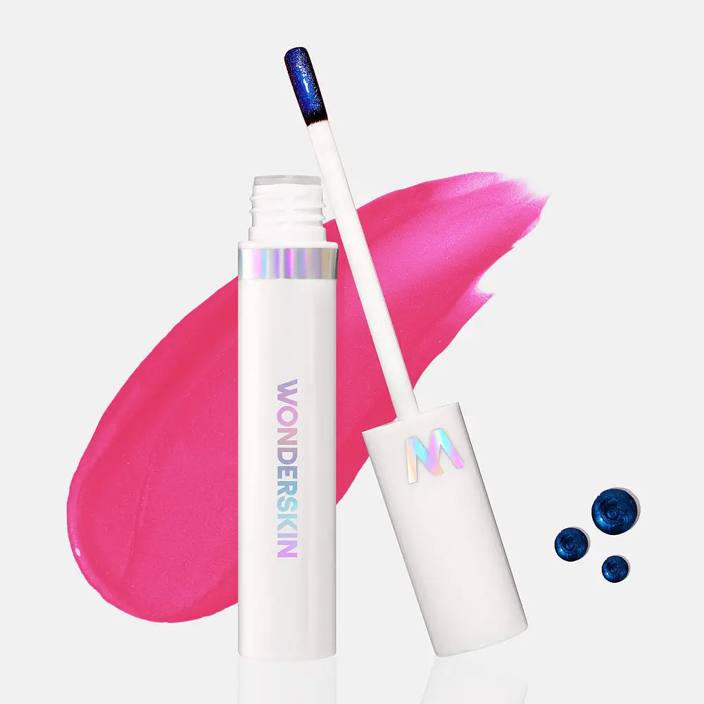 Wonderskin Wonder Blading Lip Stain Masque Neon Rose