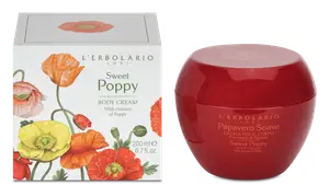 L'Erbolario Body Cream Sweet Poppy