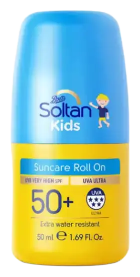 Boots Soltan Kids Protect & Moisturise Suncare Roll On SPF50+