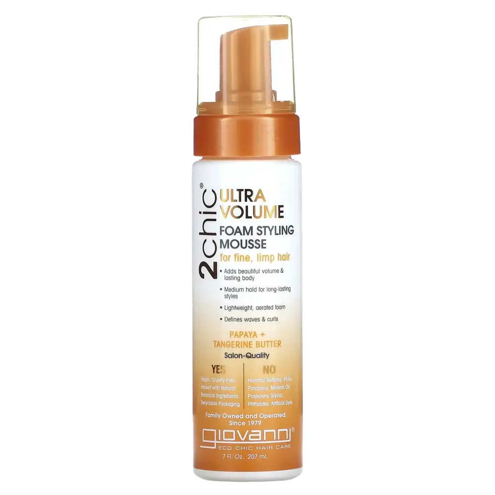 Giovanni 2Chic Ultra-Volume Foam Styling Mousse