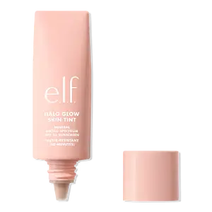 e.l.f. cosmetics Halo Glow Skin Tint SPF 50 11 Tan Warm