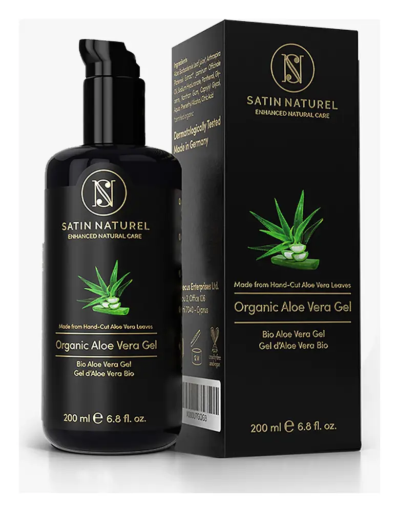 Satin Naturel Organic Aloe Vera Gel