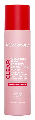 MCoBeauty. AHA & BHA Pore Refining Exfoliating Toner