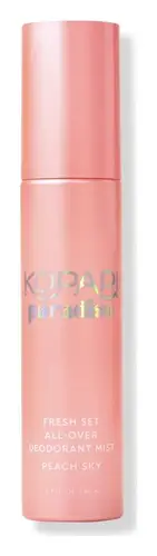 Kopari Paradiso Fresh Set All-Over Deodorant Mist Peach Sky