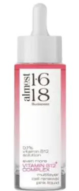 almost 1.618 Anti-Redness B12 + Ceramide Multilayer Pink Liquid