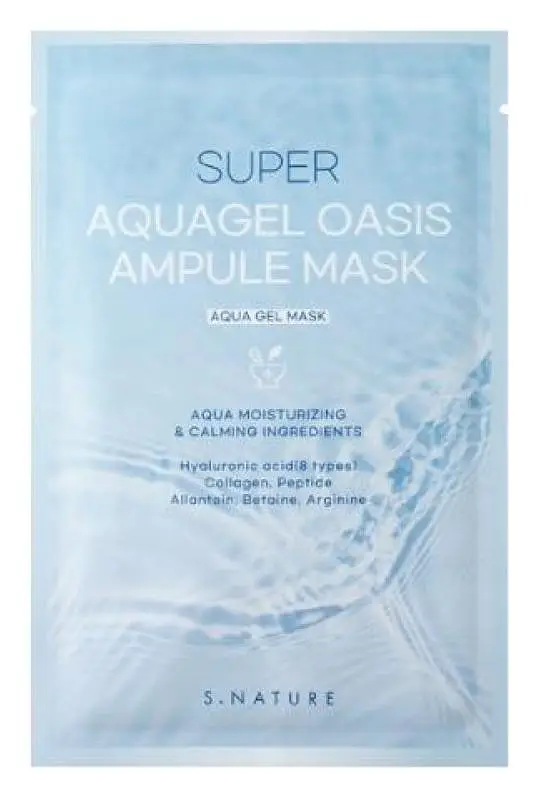 S.NATURE Super Aqua Gel Oasis Ampule Mask Sheet