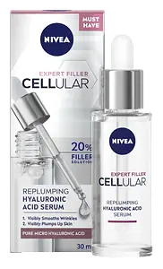 Nivea Cellular Expert Filler Replumping Hyaluronic Acid Serum UK