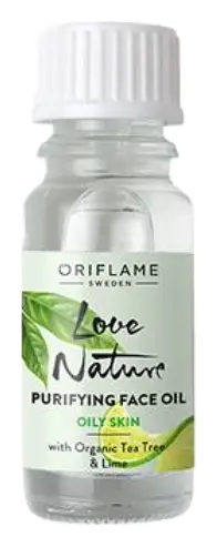 Oriflame Love Nature Purifying Face Oil With Organic Tea Tree & Lime