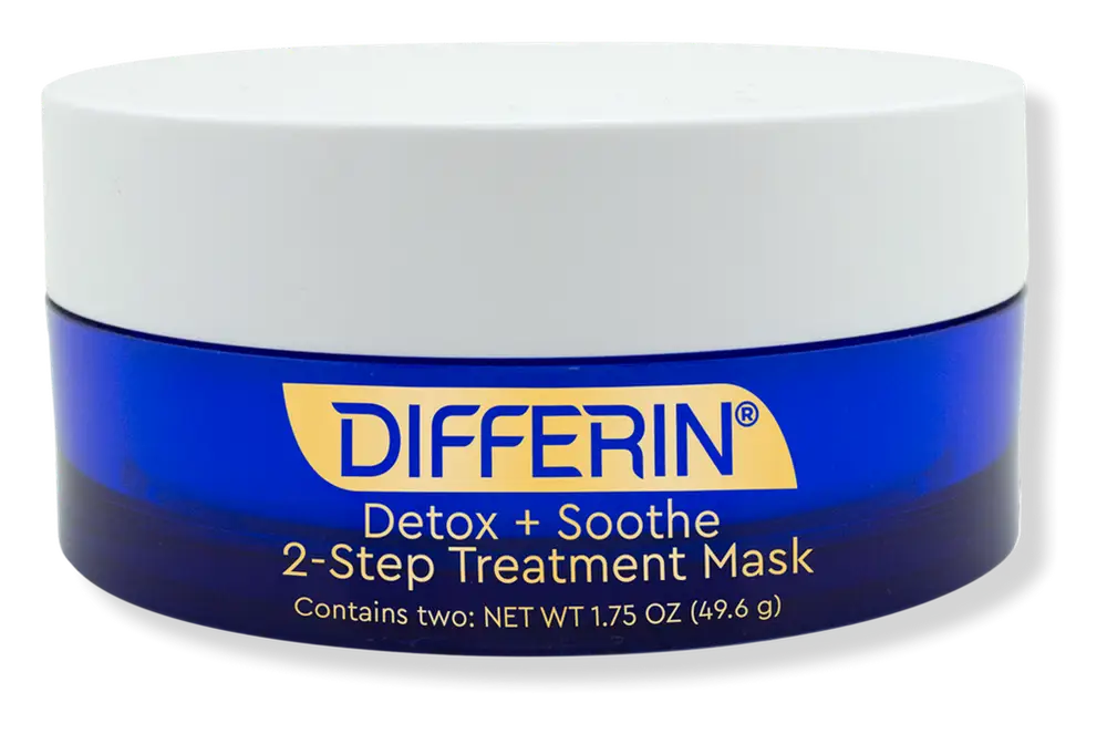 Differin Detox + Soothe 2-Step Treatment Mask