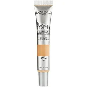 L'Oreal True Match Eye Cream in a Concealer 0.5% Hyaluronic Acid C3-4