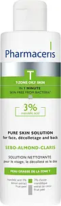 Pharmaceris T Cleansing Bacteriostatic Solution For Face, Décolleté And Back 3% Mandelic Acid Sebo-Almond-Claris
