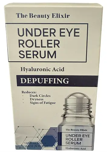The Beauty Elixir Hyaluronic Acid Depuffing Under Eye Roller Serum