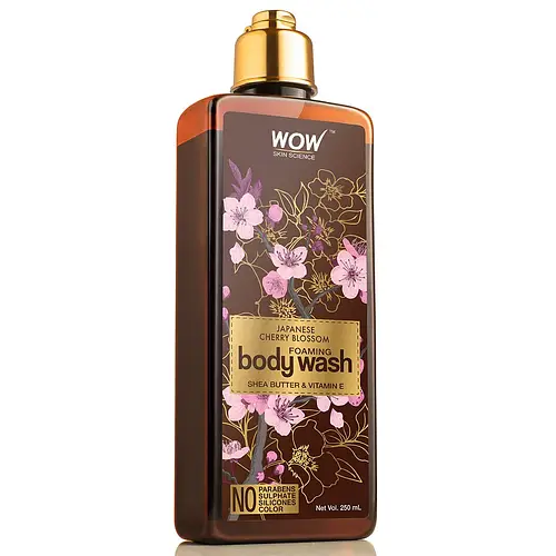 Wow Skin Science Japanese Cherry Blossom Foaming Body Wash