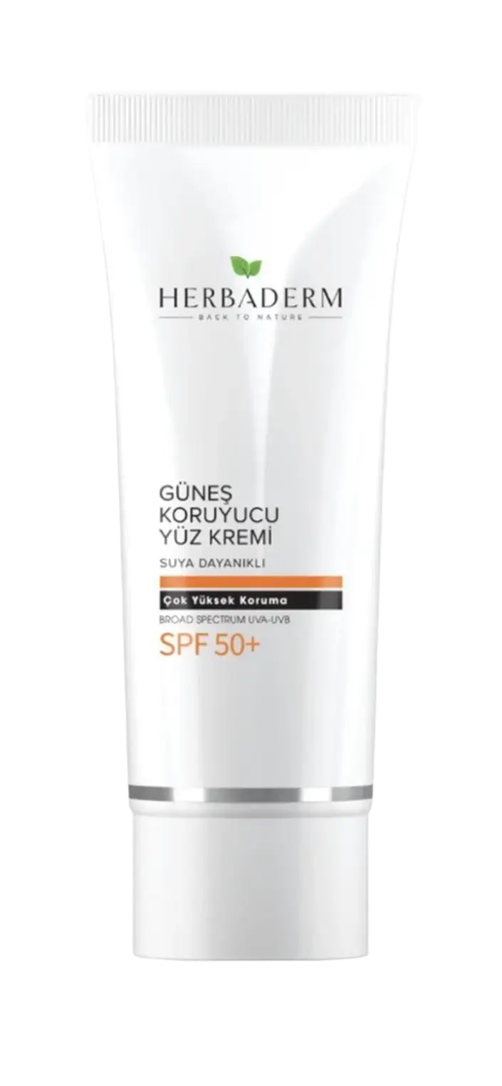 Herba Derm Güneş Koruyucu Yüz Kremi SPF 50+