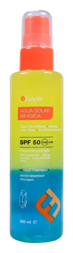 Farline Agua Solar Bifásica SPF 50