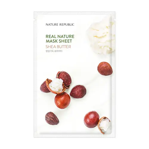 Nature Republic Real Nature Mask Sheet Shea Butter