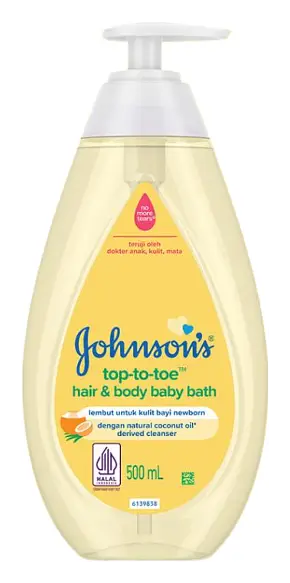 Johnson's Baby Top-To-Toe Hair And Body Baby Bath Indonesia