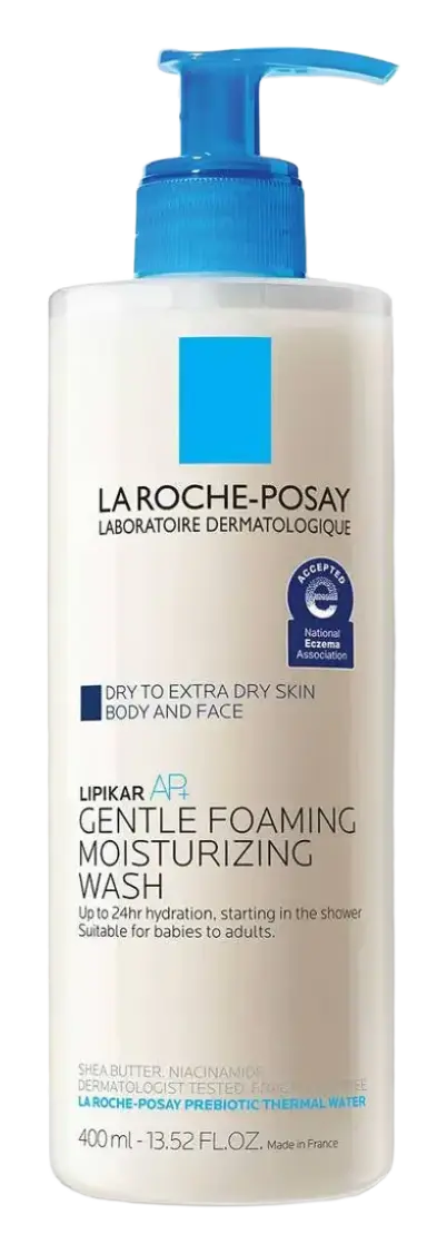 La Roche-Posay Lipikar Wash AP+ Gentle Foaming Moisturizing Wash