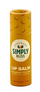Simply Bliss No-Melt Beeswax Lip Balm Bananas Foster