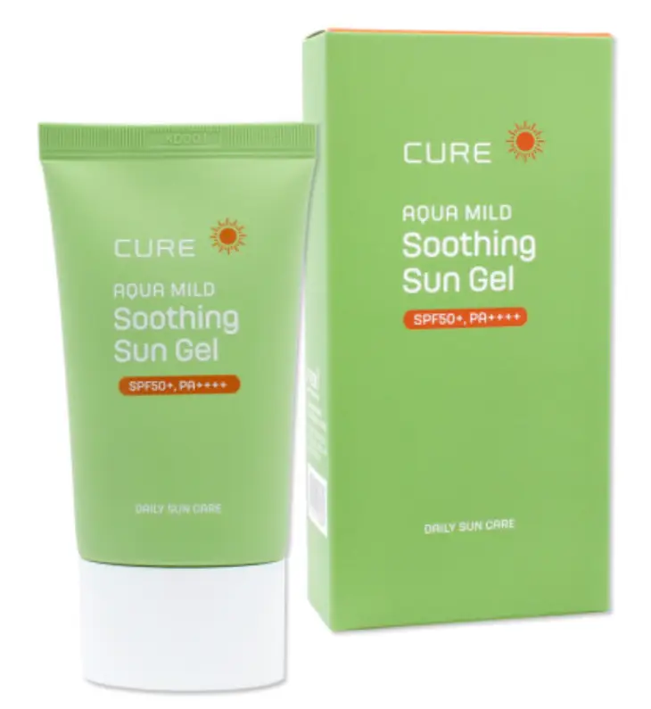 Kim Jeong Moon Cure Aqua Mild Soothing Sun Gel SPF 50+