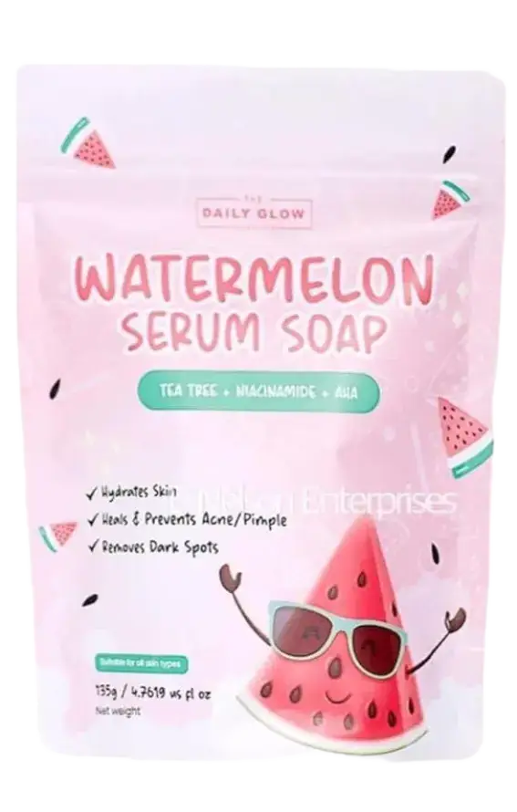 The Daily Glow Watermelon Serum Soap