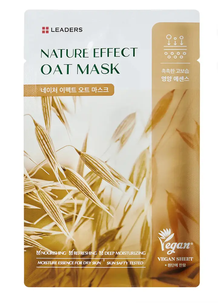 LEADERS Nature Effect Mask Oat Mask