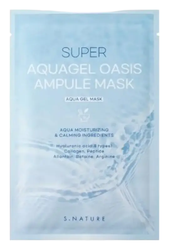 S.NATURE Super Aqua Gel Oasis Ampule Mask Sheet