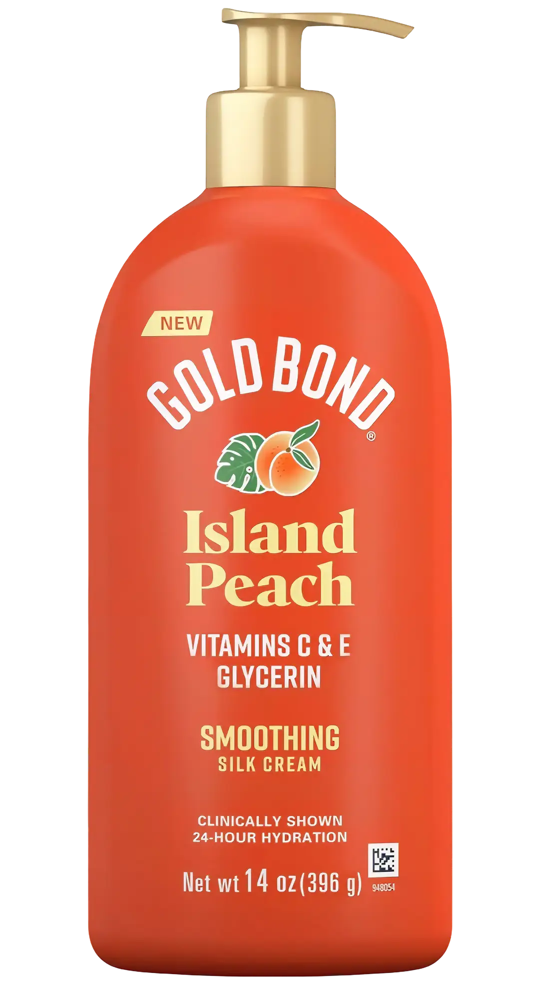Gold Bond Island Peach Smoothing Silk Cream