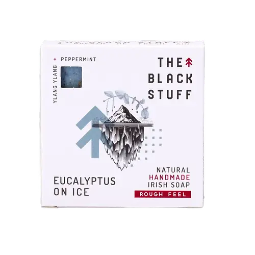 The Black Stuff Eucalyptus On Ice Natural Handmade Irish Soap