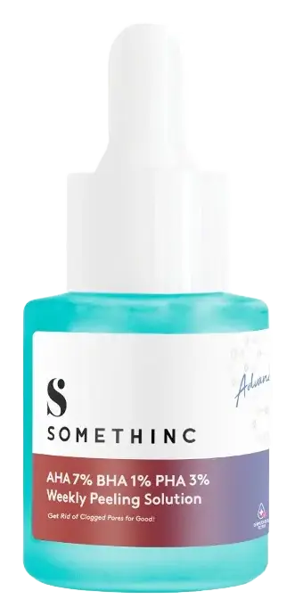 Somethinc AHA 7%, BHA 1%, PHA 3% Weekly Peeling Solution