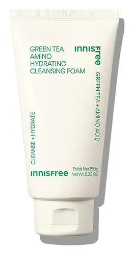 innisfree Green Tea Amino Hydrating Cleansing Foam