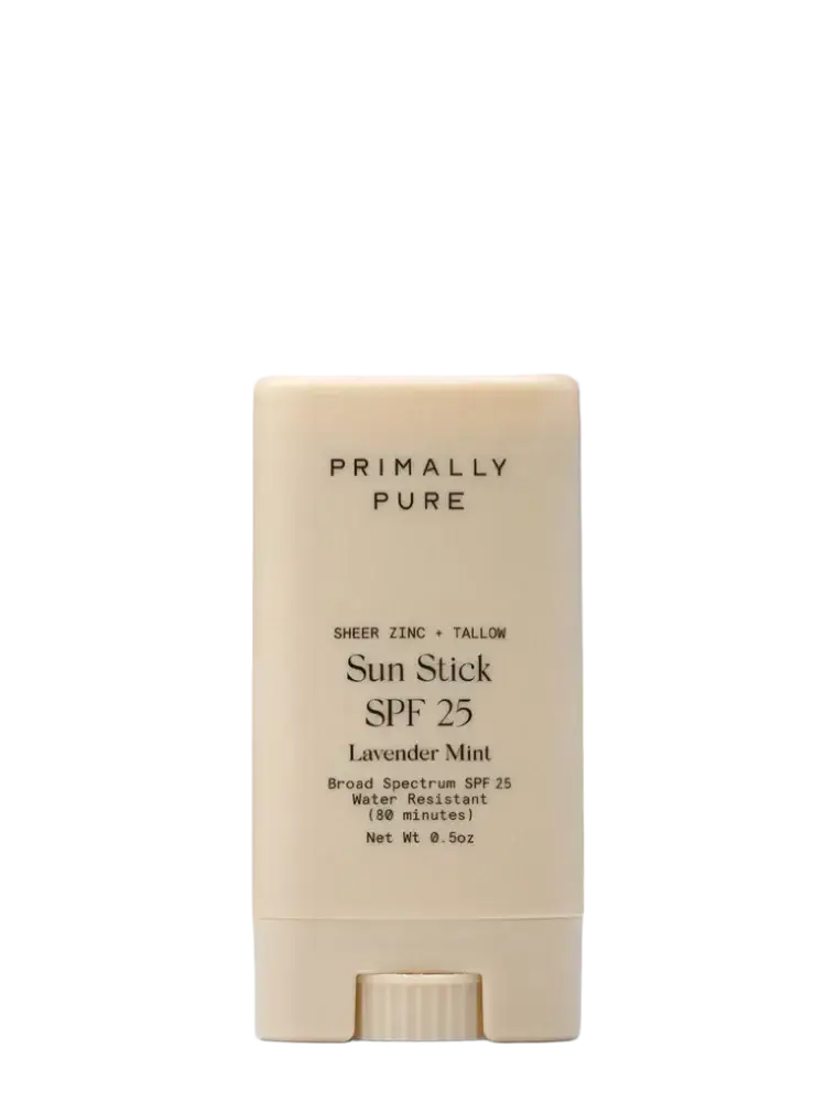 Primally Pure Sun Stick SPF 25 Lavender Mint